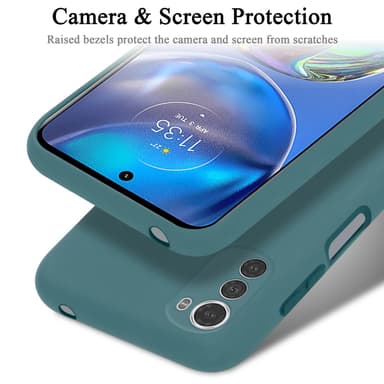 Motorola MOTO E32 4G / E32S Cover Etui Case (Grøn)