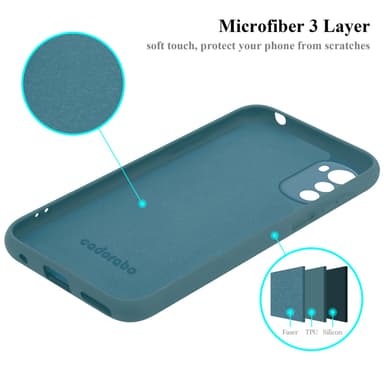 Motorola MOTO E32 4G / E32S Cover Etui Case (Grøn)