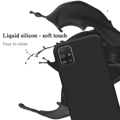 Samsung Galaxy M31s Cover Etui Case (Sort)