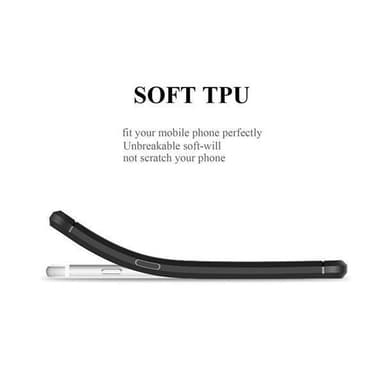 iPhone 7 PLUS / 7S PLUS Cover TPU Etui (Sort)