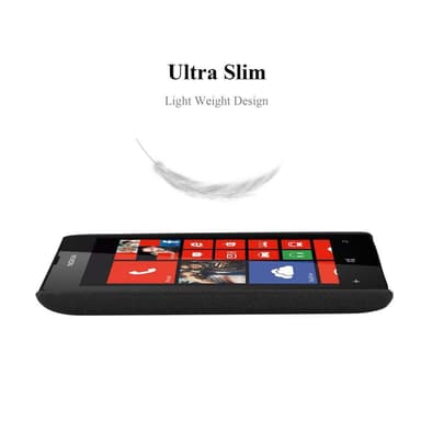Nokia Lumia 520 / 521 Cover Etui Case (Sort)