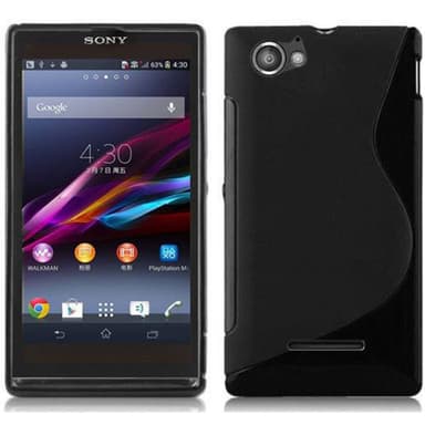 Sony Xperia M Etui Case Cover (Sort)