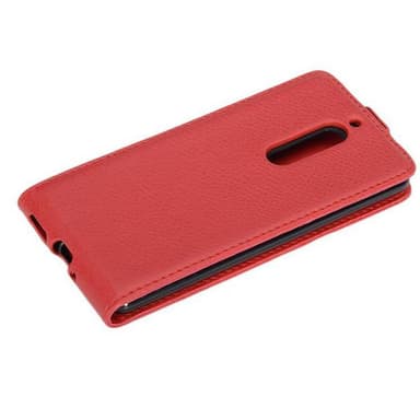 Nokia 5 2017 Pungetui Flip Cover (Rød)