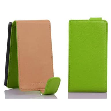 Nokia Lumia 630 / 635 Pungetui Flip Cover (Grøn)
