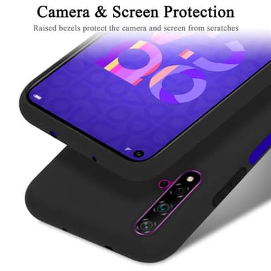 Honor 20 / 20S / Huawei NOVA 5T Cover Etui Case (Sort)