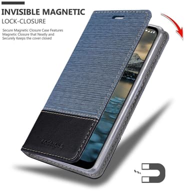 Nokia 2.4 Pungetui Cover Case (Blå)
