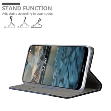 Nokia 2.4 Pungetui Cover Case (Blå)