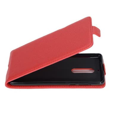 Nokia 5 2017 Pungetui Flip Cover (Rød)