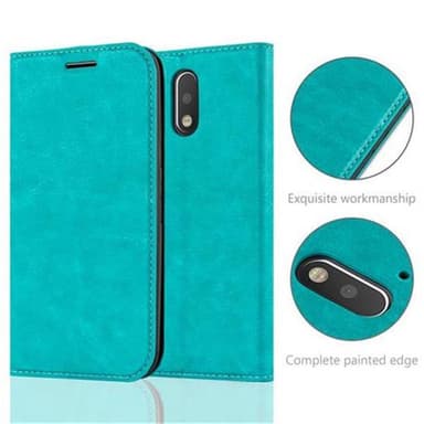 Motorola MOTO G4 / G4 PLUS Cover Etui Case (Turkis)