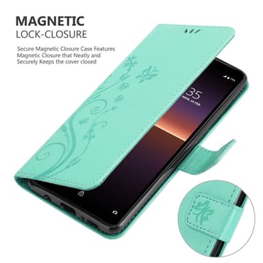 Sony Xperia 10 II Pungetui Cover Case (Turkis)