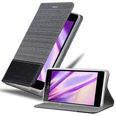 Sony Xperia M4 AQUA Pungetui Cover Case (Grå)