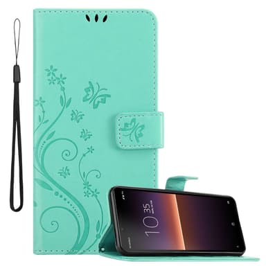 Sony Xperia 10 II Pungetui Cover Case (Turkis)
