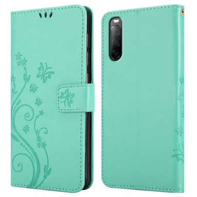 Sony Xperia 10 II Pungetui Cover Case (Turkis)