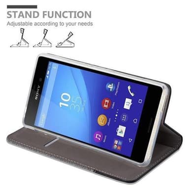 Sony Xperia M4 AQUA Pungetui Cover Case (Grå)