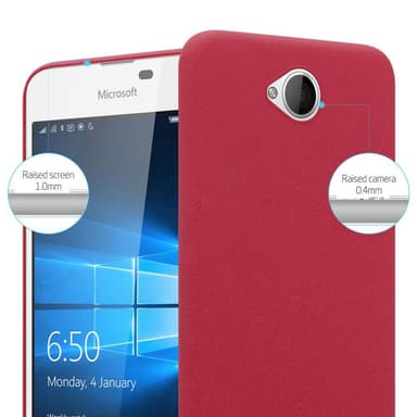 Nokia Lumia 650 Cover Etui Case (Rød)