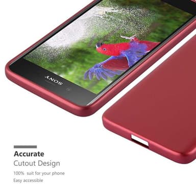 Sony Xperia XZ1 Cover Etui Case (Rød)