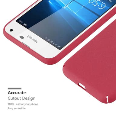 Nokia Lumia 650 Cover Etui Case (Rød)