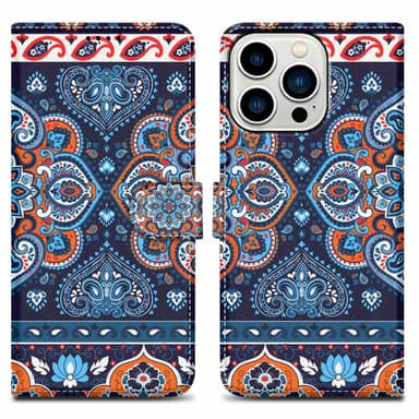 iPhone 14 PRO MAX Pungetui Cover Case (Blå)
