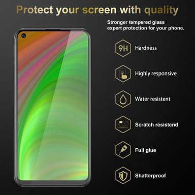 Oppo A53s 3x Skærmbeskytter Beskyttelsesglas