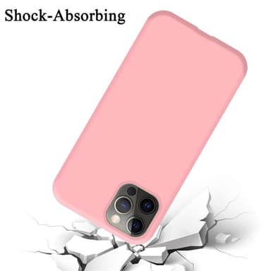 iPhone 12 / 12 PRO Cover Etui Case (Lyserød)