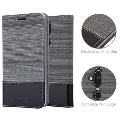Nokia 7.1 PLUS / X7 Pungetui Cover Case (Grå)