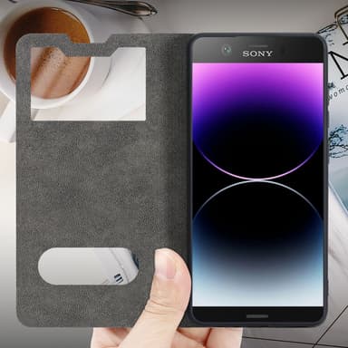 Pungetui Sony Xperia XZ1 COMPACT Cover Case (Sort)