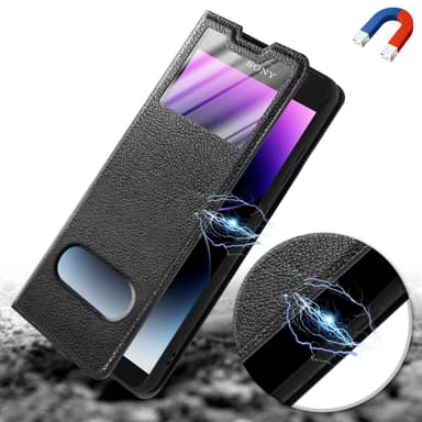 Pungetui Sony Xperia XZ1 COMPACT Cover Case (Sort)