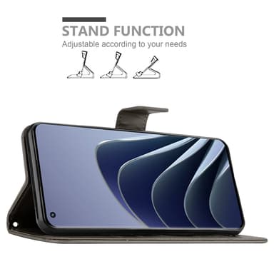 OnePlus 10 PRO 5G Pungetui Cover Case (Grå)