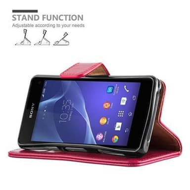 Cover Sony Xperia Z1 COMPACT Etui Case (Rød)