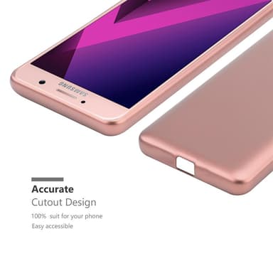 Samsung Galaxy A7 2017 Cover Etui Case (Lyserød)