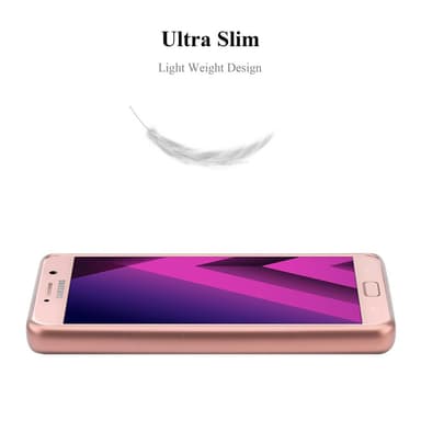 Samsung Galaxy A7 2017 Cover Etui Case (Lyserød)