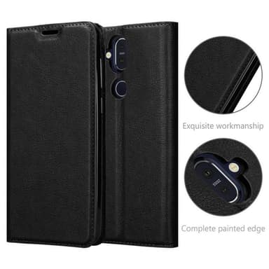 Nokia 8.1 Cover Etui Case (Sort)
