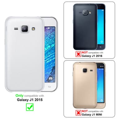 Cover Samsung Galaxy J1 2015 Etui Case (Grøn)