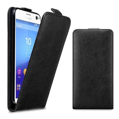 Sony Xperia C4 Pungetui Flip Cover (Sort)