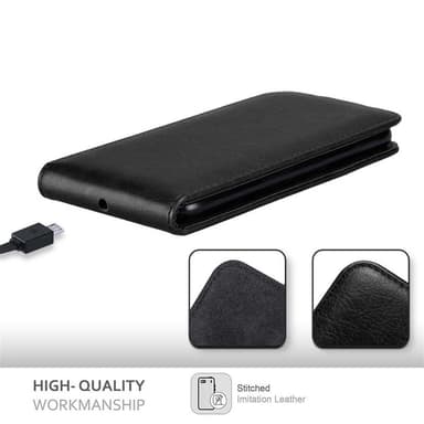 Sony Xperia C4 Pungetui Flip Cover (Sort)