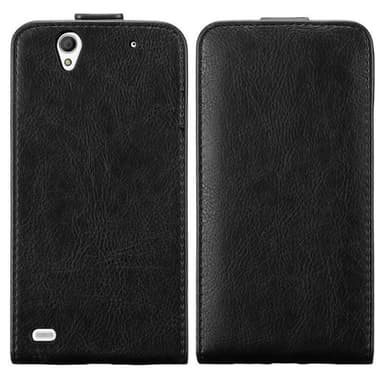Sony Xperia C4 Pungetui Flip Cover (Sort)