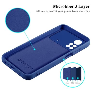Xiaomi Poco X4 Pro Cover Etui Case (Blå)