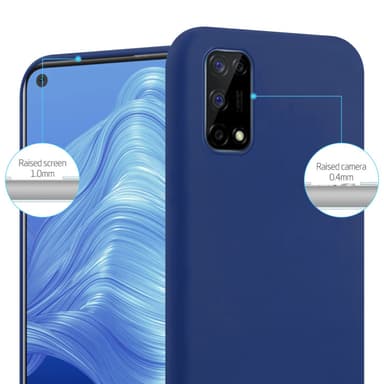 Cover Realme 7 5G Etui Case (Blå)