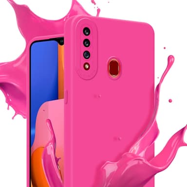 Samsung Galaxy A20s Cover Etui Case (Lyserød)