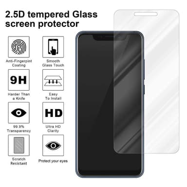 ZTE Axon 9 PRO Skærmbeskytter Beskyttelsesglas
