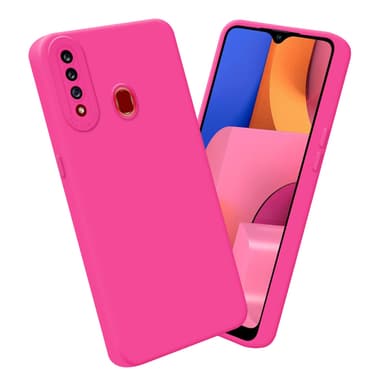 Samsung Galaxy A20s Cover Etui Case (Lyserød)