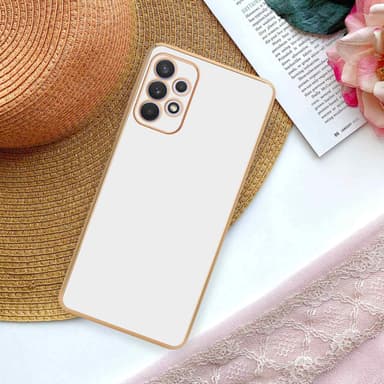 Samsung Galaxy A32 5G Cover Etui Case (Hvid)