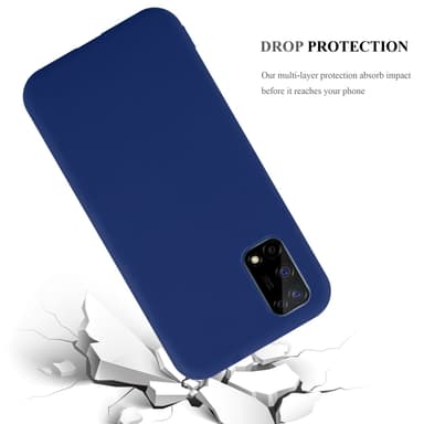 Cover Realme 7 5G Etui Case (Blå)