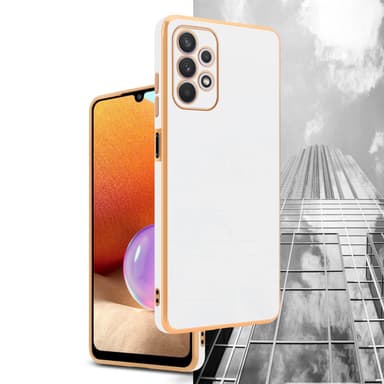 Samsung Galaxy A32 5G Cover Etui Case (Hvid)