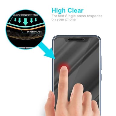 ZTE Axon 9 PRO Skærmbeskytter Beskyttelsesglas