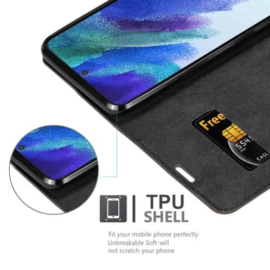 Samsung Galaxy S22 Cover Etui Case (Brun)