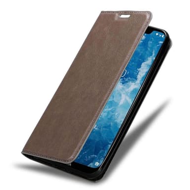 Nokia 7.1 PLUS / X7 Cover Etui Case (Brun)