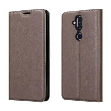 Nokia 7.1 PLUS / X7 Cover Etui Case (Brun)