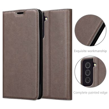 Samsung Galaxy S22 Cover Etui Case (Brun)