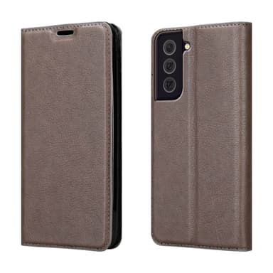 Samsung Galaxy S22 Cover Etui Case (Brun)